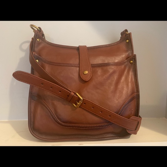 frye madison leather crossbody bag